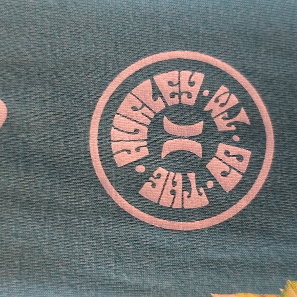 HURLEY BRAND MEN'S TEAL GREEN ALOHA PINEAPPLE HURLEY TANK TOP SIZE SMALL - Picture 11 of 16